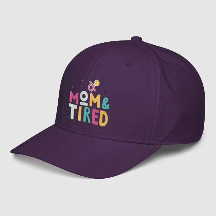 Mom & Tired Baseball Cap
