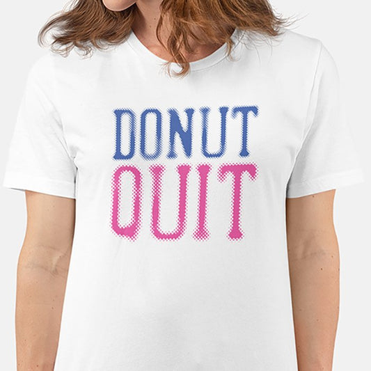 Blurred Donut Quit Unisex T-shirt