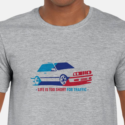 Life is Too Short BMW Unisex T-Shirt