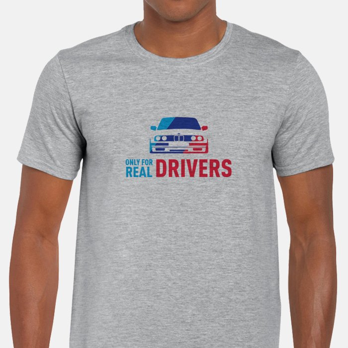 Uniquement pour les vrais conducteurs BMW T-shirt unisexe